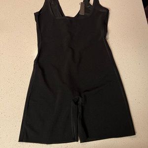 SKIMS BARELY THERE ONYX MESH SHAPEWEAR